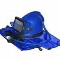 Шлем для пескоструйных работ VECTOR HP с автономной подачей воздуха
